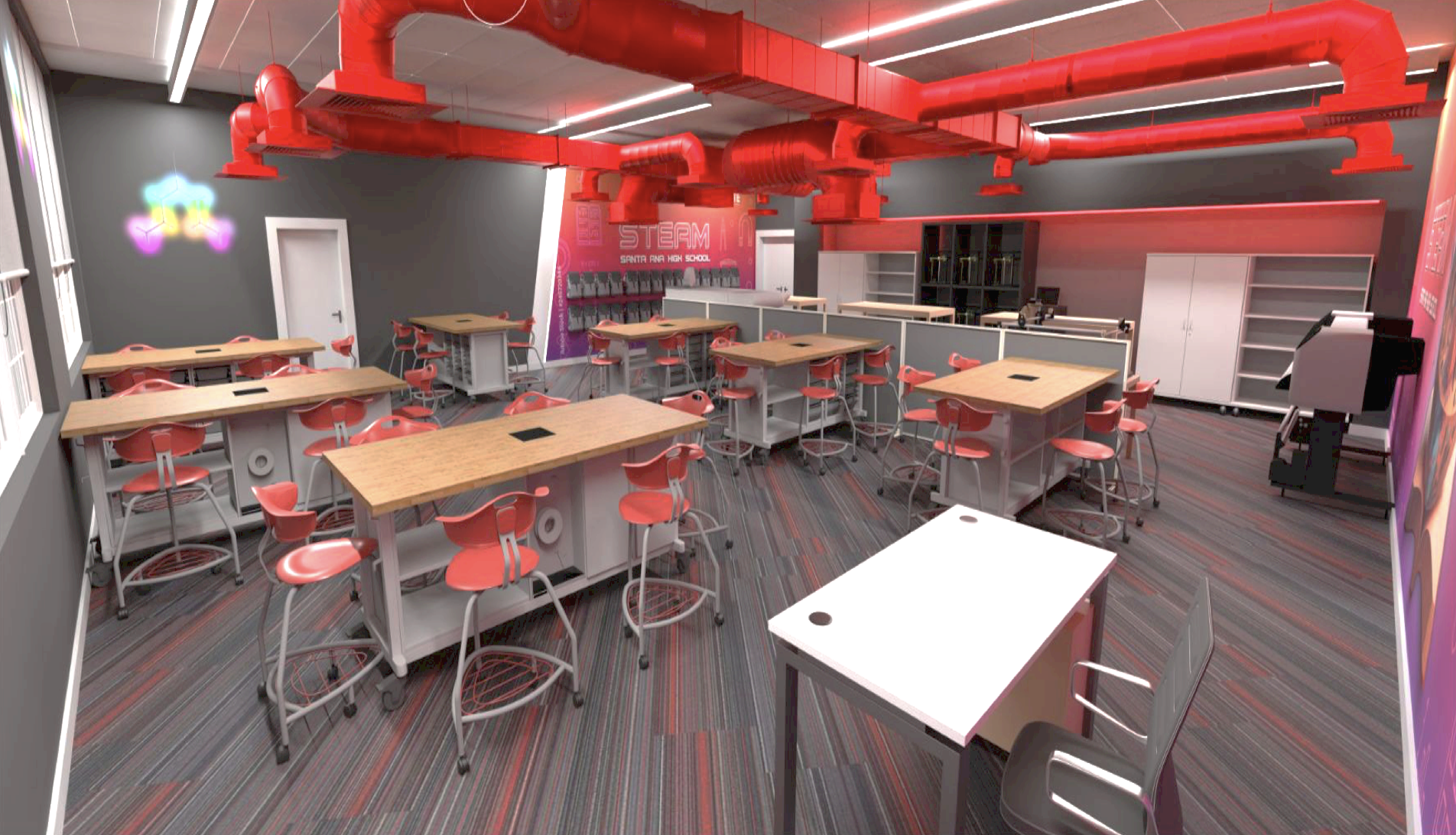 Education / STEM / Innovation Labs: architectural concept study