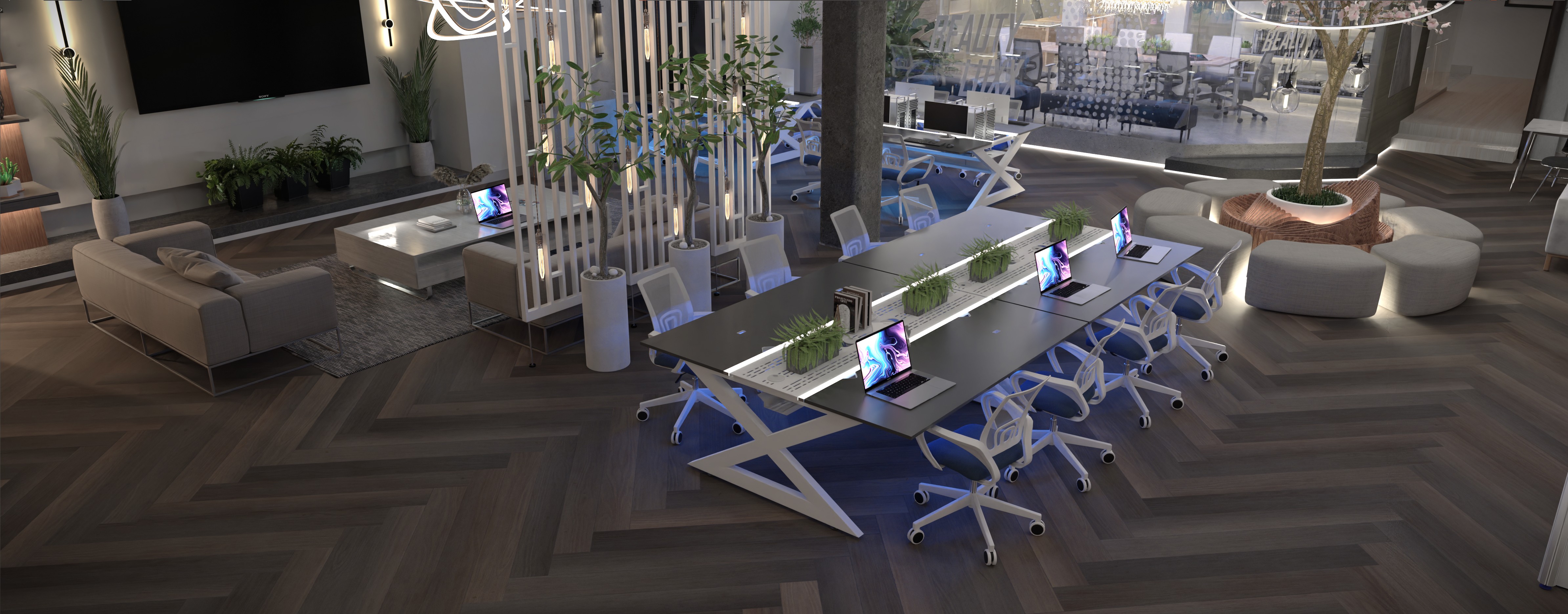 A Space Connects to the Brand — Workplace / Commercial