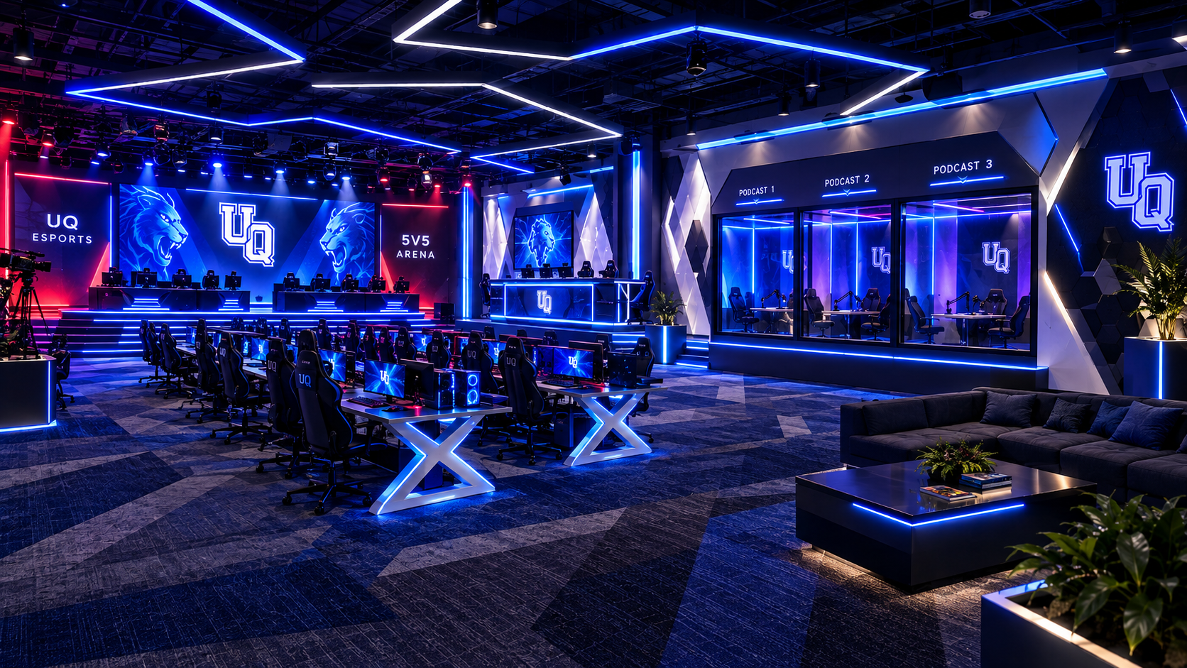 The Esports Collegiate Arena — Esports / Experiential